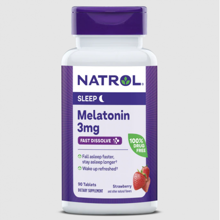 Natrol Melatonin Fast Dissolve 3mg - Melatonina