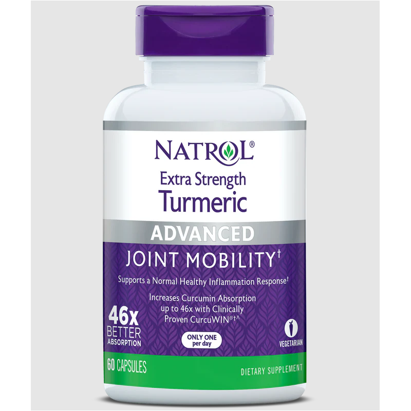 Natrol Turmeric - Extra Strength - Extra Putere - Imunostimulator