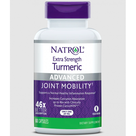 Natrol Turmeric - Extra Strength - Extra Putere - Imunostimulator
