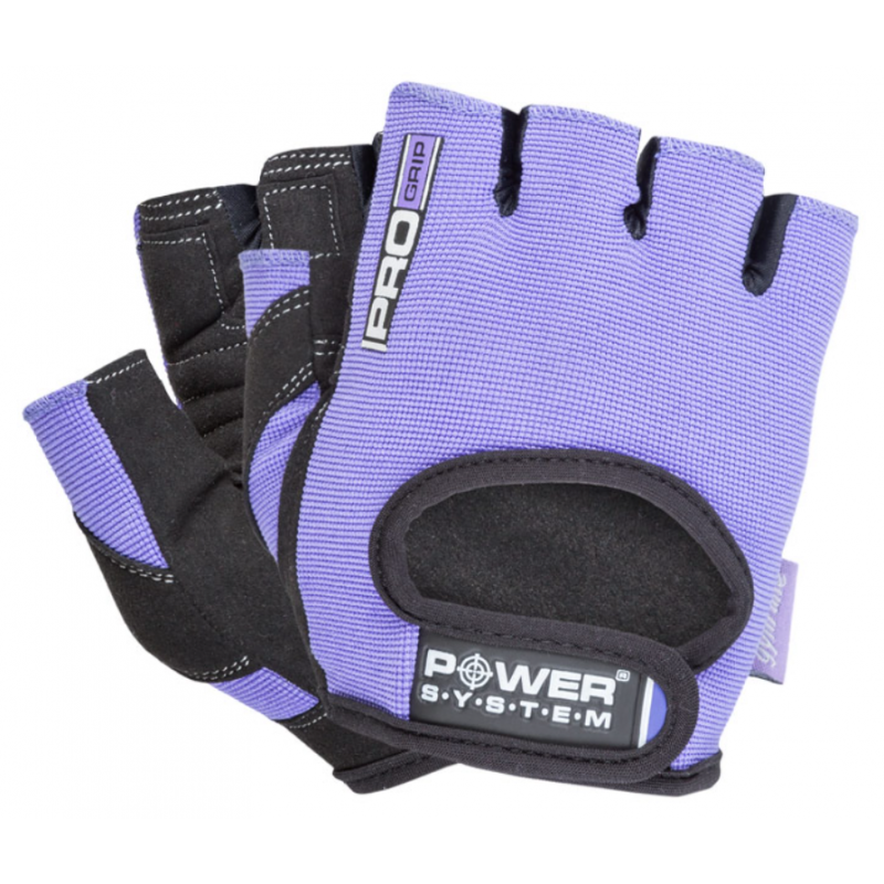 Power System Fitness Gloves Pro Grip - Violet - Mănuși de fitness pentru femei