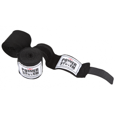 Power System Boxing Wraps - Black - Bandaje pentru Box