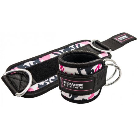 Power System Ankle Straps Camo - Pink - Bretele pentru glezne