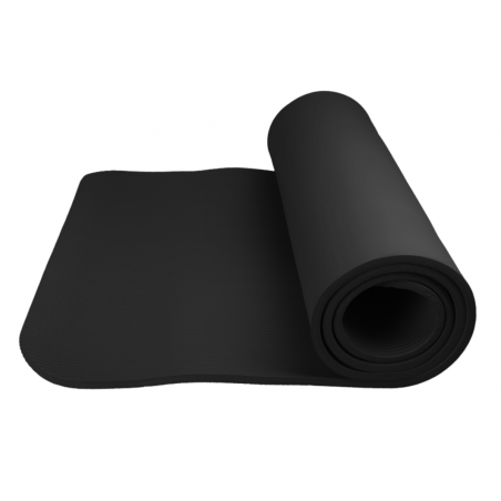 Power System Fitness Yoga Mat Plus - Black - Covoraș pentru antrenament