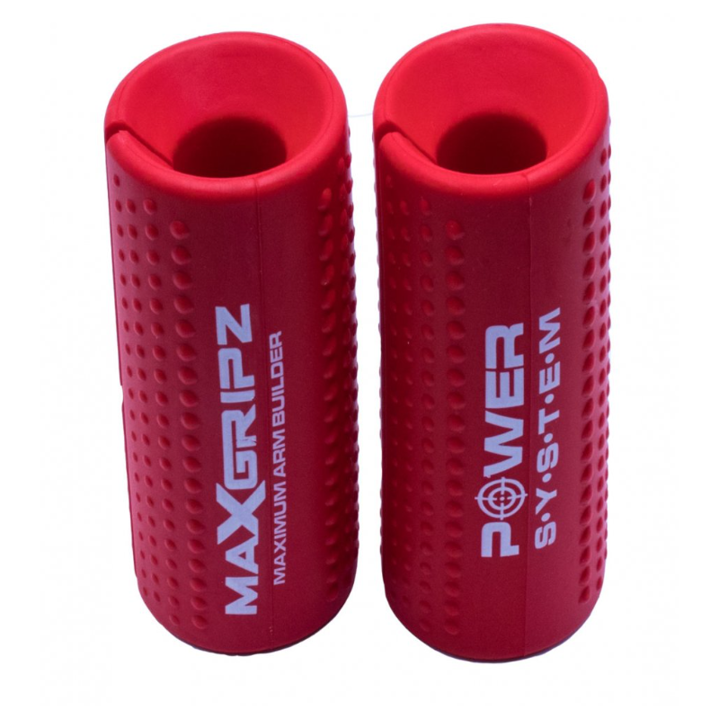 Power System Max Gripz - Red - Adaptoare Barbell