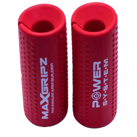 Power System Max Gripz - Red - Adaptoare Barbell