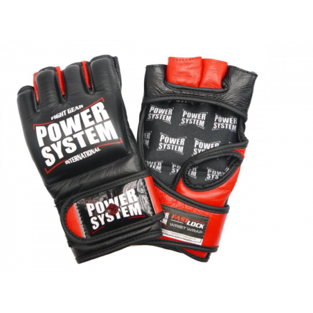 Power System MMA Gloves Katame Evo - Red - Mănuși MMA