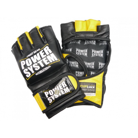 Power System MMA Gloves Katame Evo - Yellow - Mănuși MMA