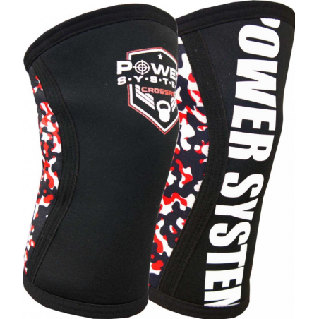 Power System Crossfit Knee Sleеves - Red - Crossfit Knee Sleeves