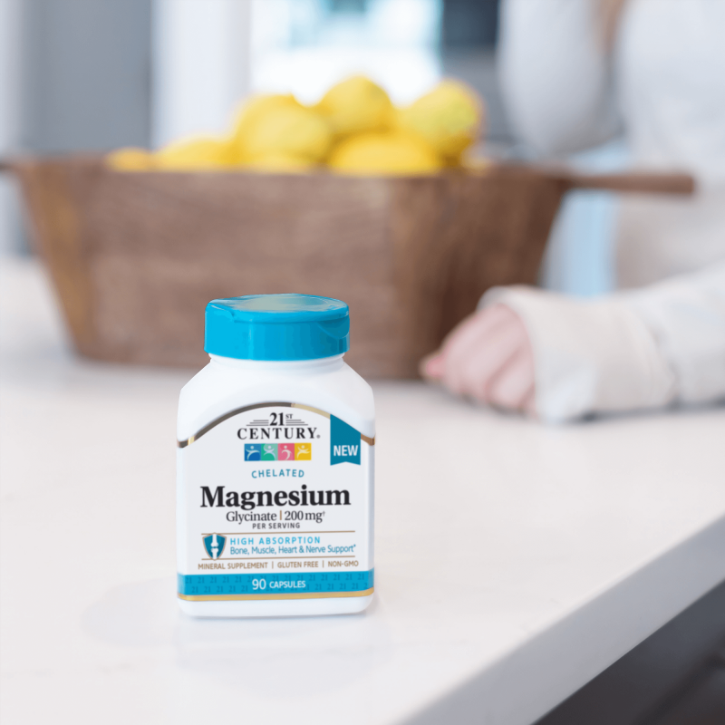 21st Century Magnesium Glycinate 200mg