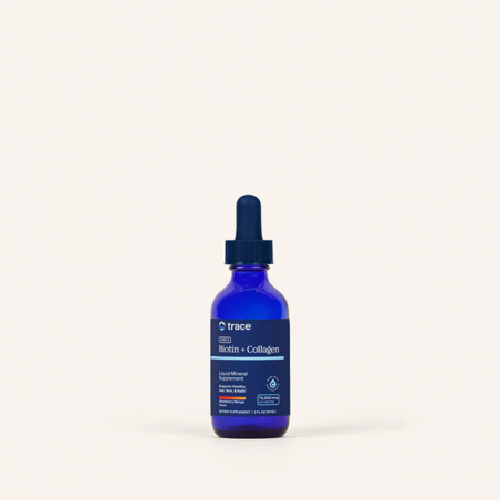 Trace Minerals Ionic Biotin + Collagen 75,000mcg - Ionic Biotin + Collagen