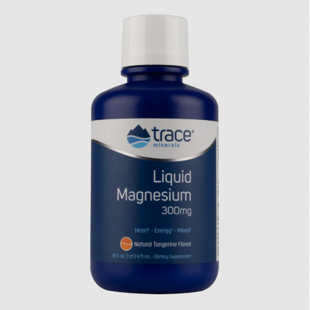Trace Minerals Liquid Magnesium 300mg - Magneziu Lichid