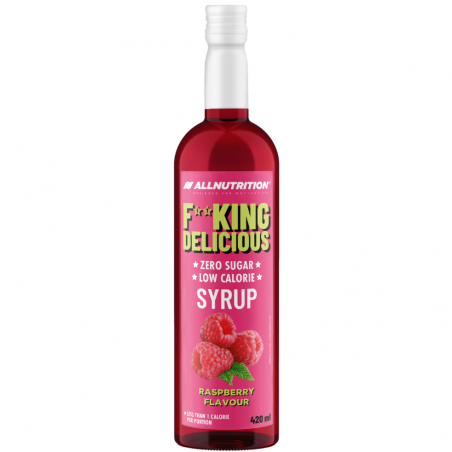 AllNutrition F**King Delicious Syrup Zero - Raspberry - Sirop dietetic