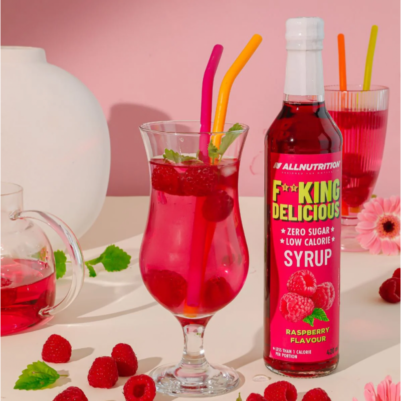 AllNutrition F**King Delicious Syrup Zero - Raspberry - Sirop dietetic