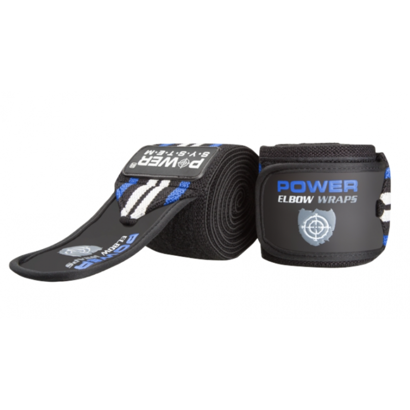 Power System Elbow Wraps - Albastru - Elbow Wraps