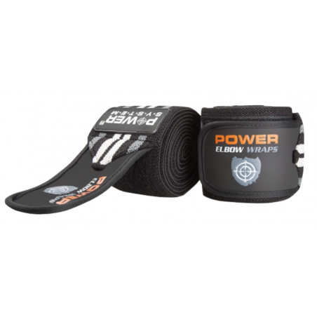 Power System Elbow Wraps - Gri - Elbow Wraps