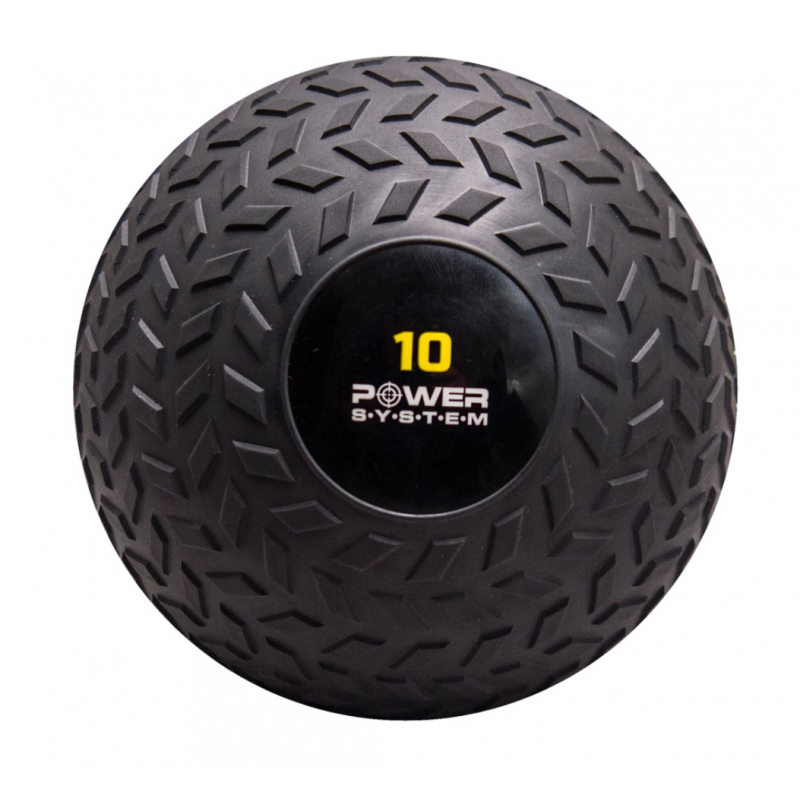 Power System Slam Ball Black - Minge medicinală