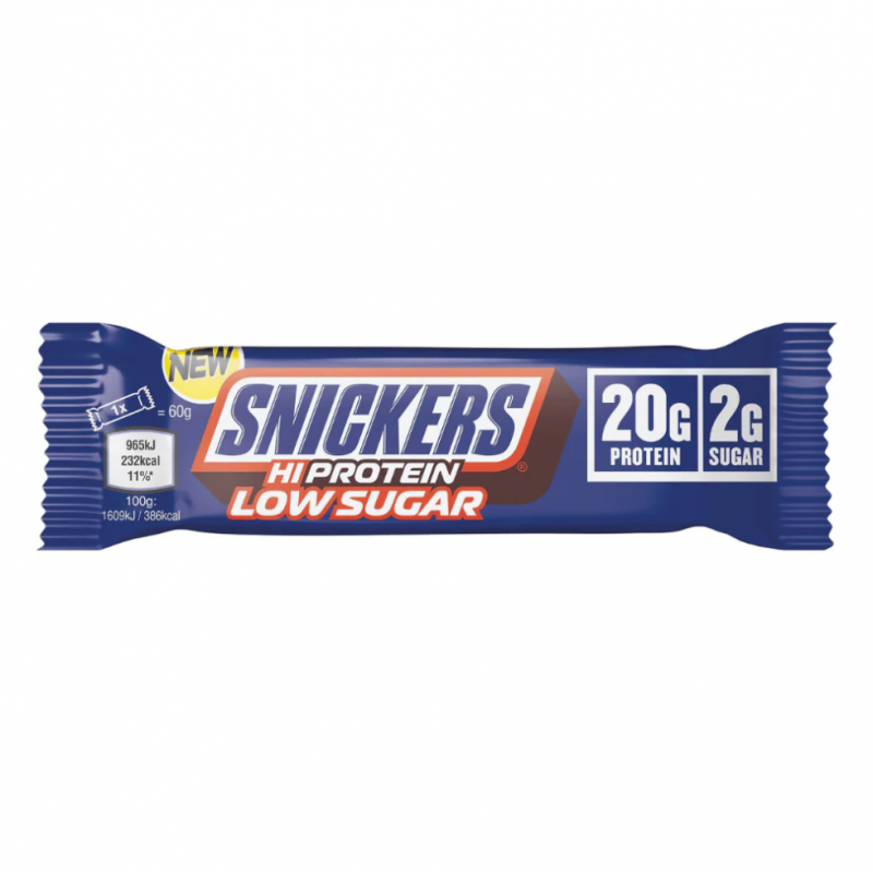 Mars Snickers Hi Protein Bar Low Sugar - Milk Chocolate - Baton proteic
