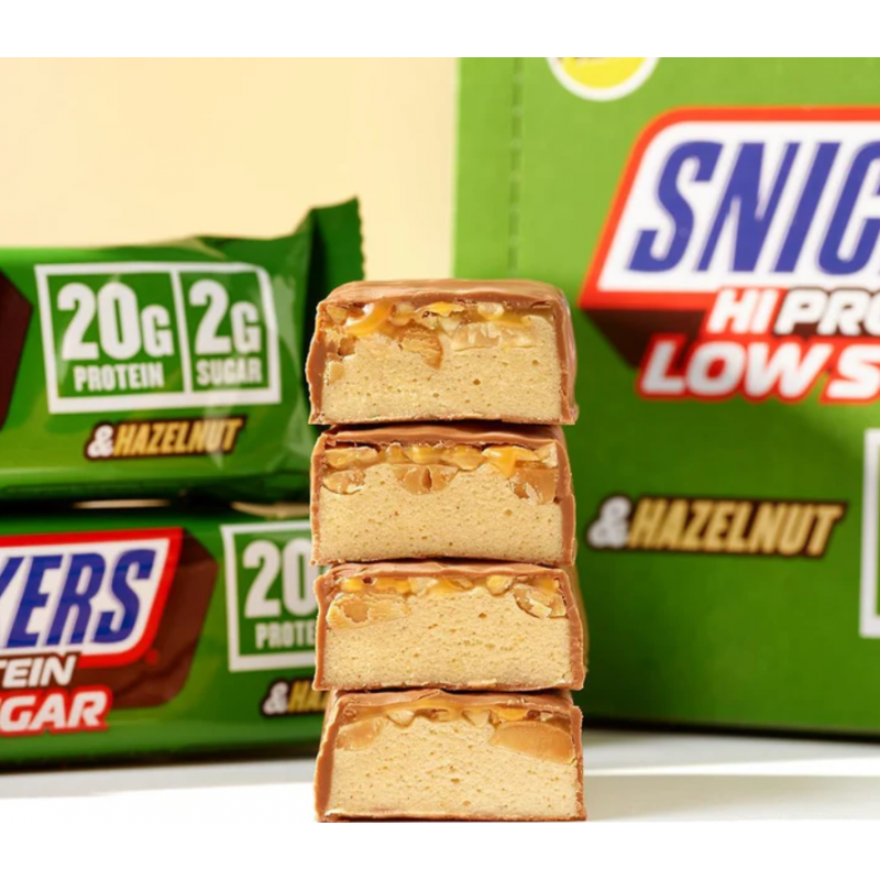 Mars Snickers Hi Protein Bar Low Sugar - Hazelnut - Baton proteic