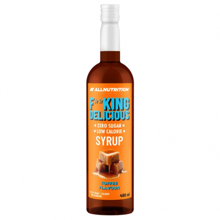 AllNutrition F**King Delicious Syrup Zero - Toffee - Sirop Dietetic
