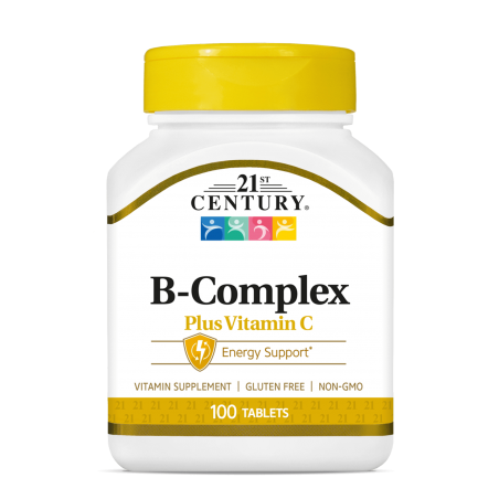 21st Century B Complex Plus Vitamin C - Complex B