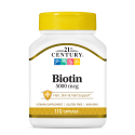 21st Century Biotin 5000mcg - Biotină