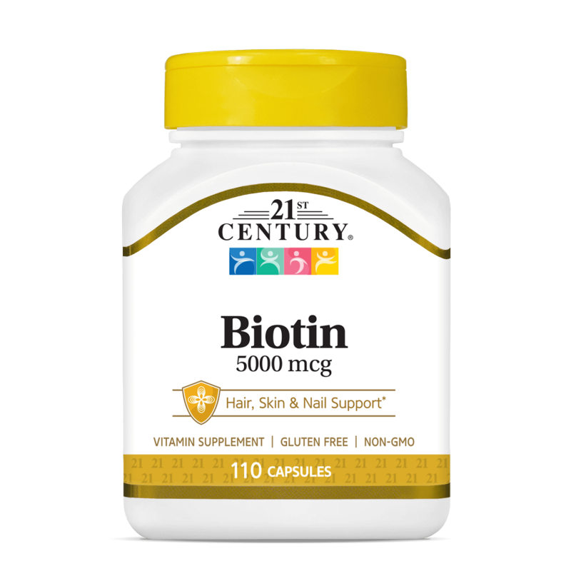 21st Century Biotin 5000mcg - Biotină