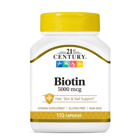 21st Century Biotin 5000mcg - Biotină