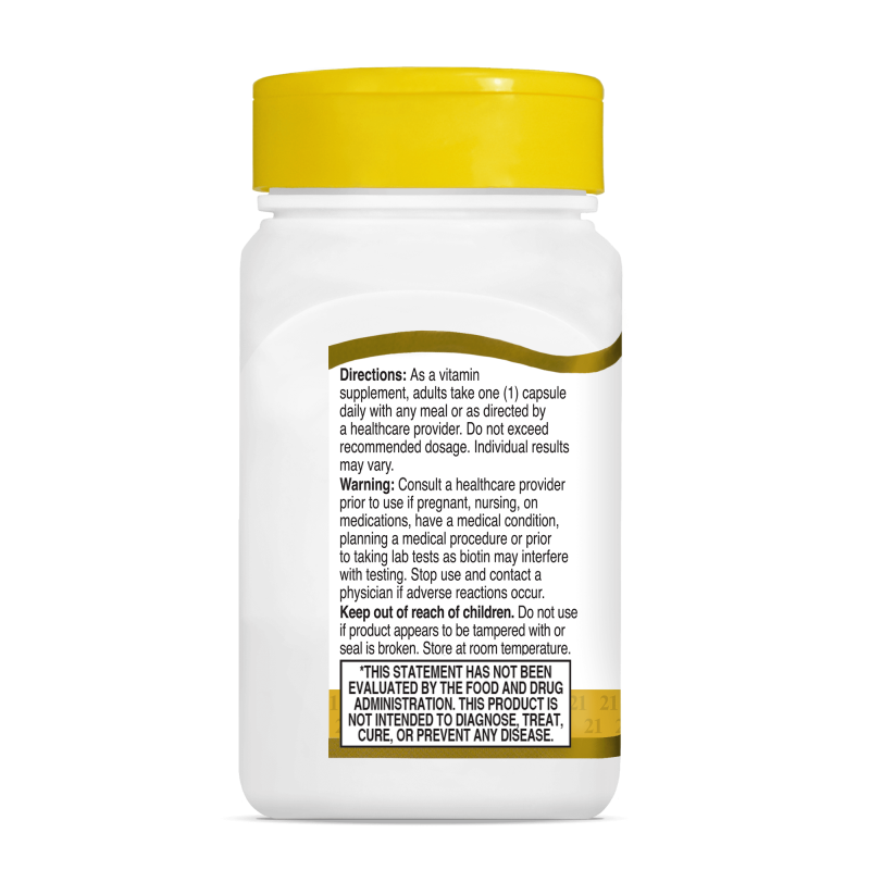 21st Century Biotin 5000mcg - Biotină