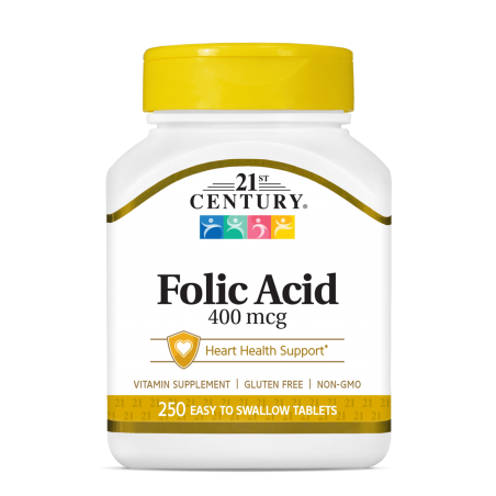 21st Century Folic Acid 400mcg - Acid folic