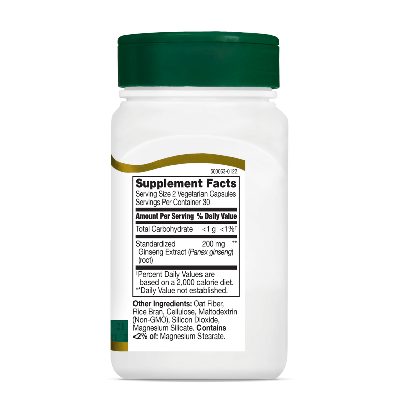 21st Century Ginseng Extract - Ginseng