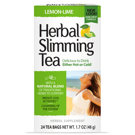 21st Century Herbal Slimming Tea - Lemon Lime - Ceai de slabit