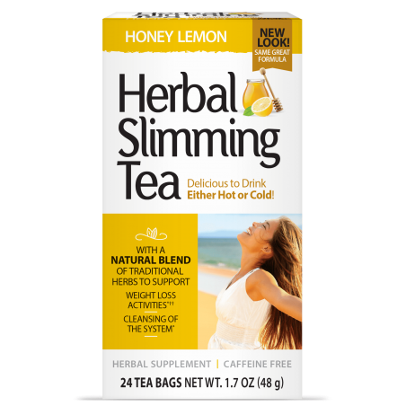 21st Century Herbal Slimming Tea - Honey Lemon - Ceai de slabit