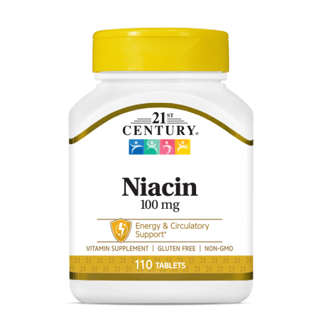 21st Century Niacin 100mg - Niacină