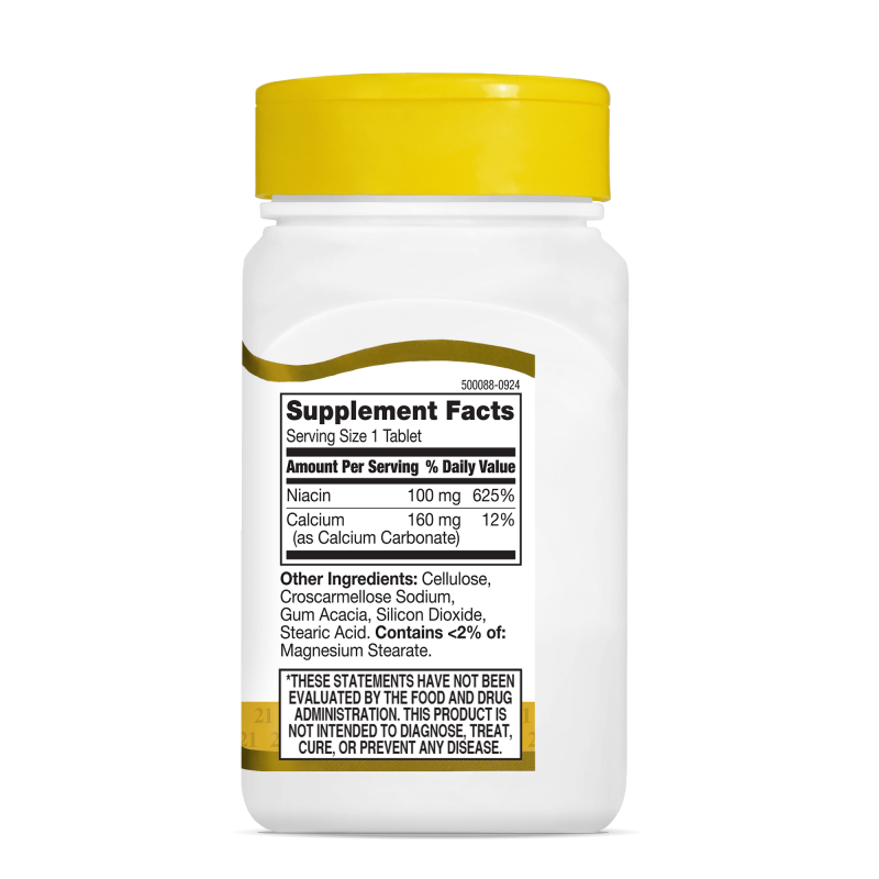 21st Century Niacin 100mg - Niacină