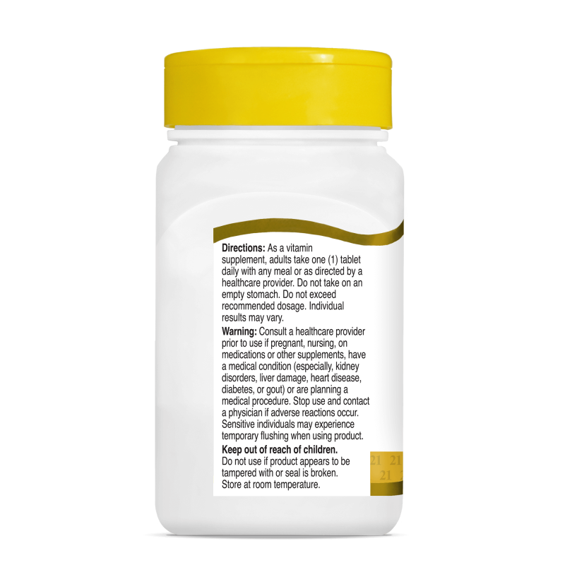 21st Century Niacin 100mg - Niacină