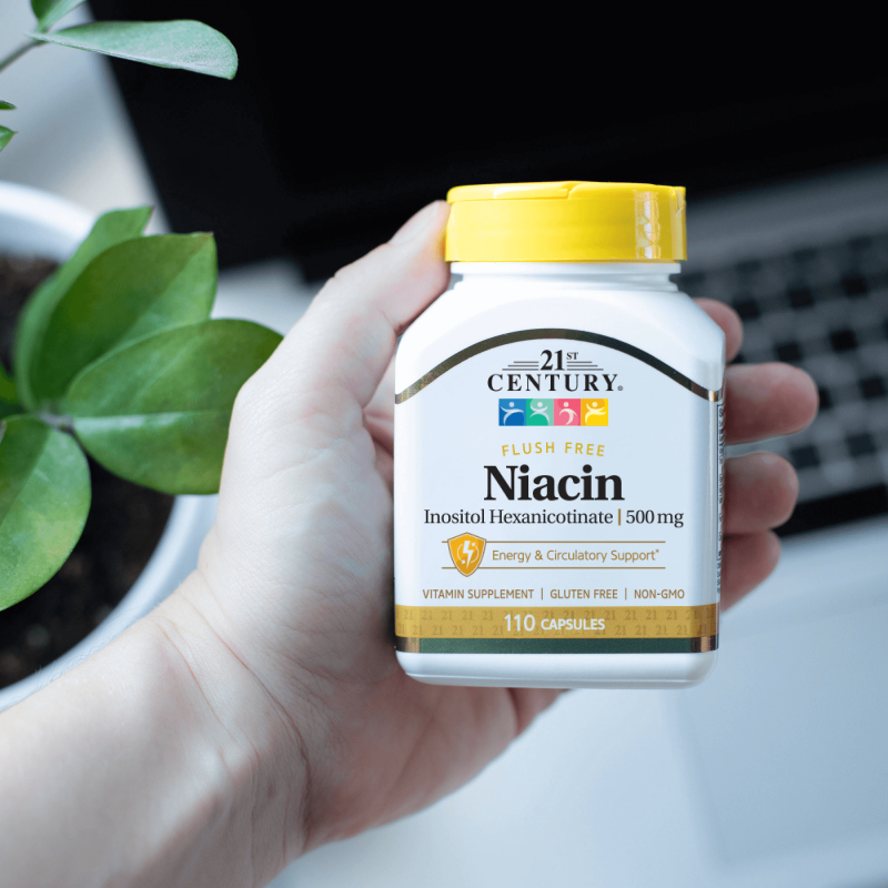 21st Century Niacin 500mg Flush Free - Niacin