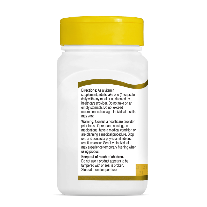 21st Century Niacin 500mg Flush Free - Niacin