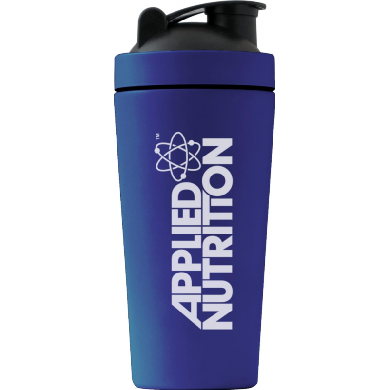 Applied Nutrition Stainless Steel Shaker - Blue - Agitator De Metal