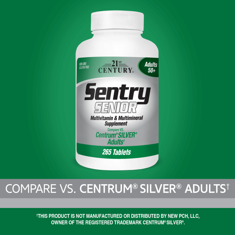 21st Century Sentry Senior Multivitamin & Multimineral - Multivitamine și Multiminerale