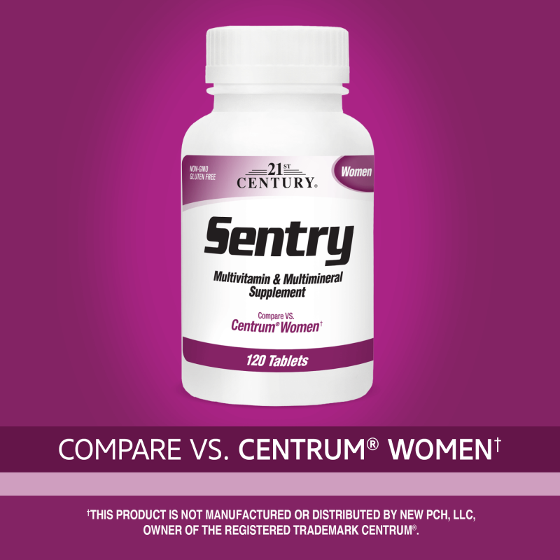 21st Century Sentry Women Multivitamin & Multimineral - Multivitamine și multiminerale pentru femei