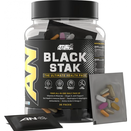 Applied Nutrition Black Stak - The Ultimate Health Pack - Multivitamine Sportive