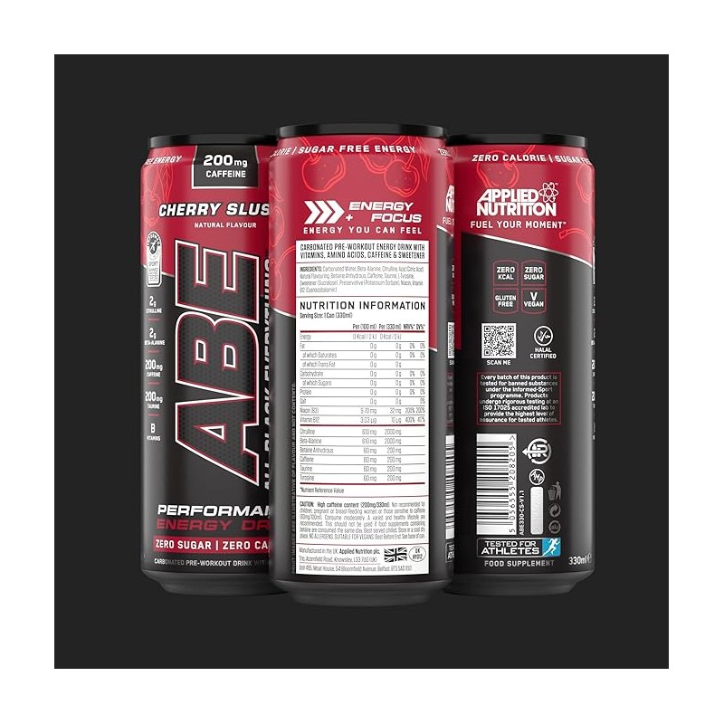Applied Nutrition ABE - Energy + Performance - Can - Amplificator de azot