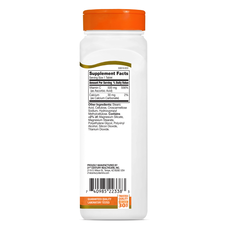 21st Century Vitamin C 500mg - Vitamina C