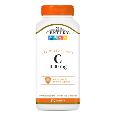 21st Century Vitamin C 1000mg Prolonged Release - Vitamina C