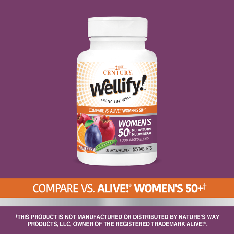21st Century Wellify Womens 50+ - Multivitamine pentru femei