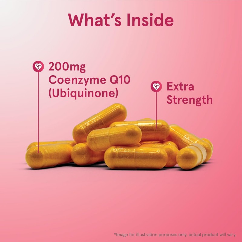 Jarrow Formulas Co-Q10 200mg - Coenzyme Q10 Ubiquinone - Coenzima Q10