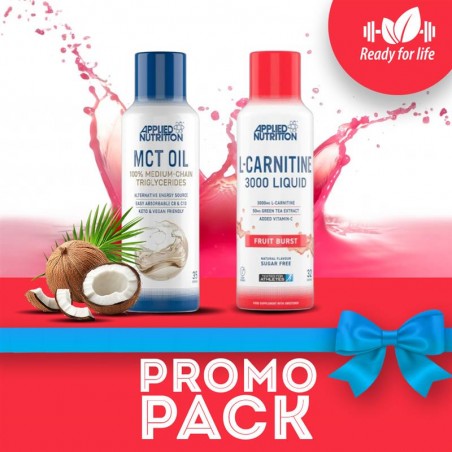 Promo Pack - Dieta Keto L-Carnitine 3000 Liquid + MCT Oil Applied Nutrition