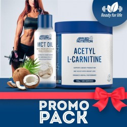 Promo Pack - Dieta Keto Acetyl L-Carnitine + MCT Oil Applied Nutrition