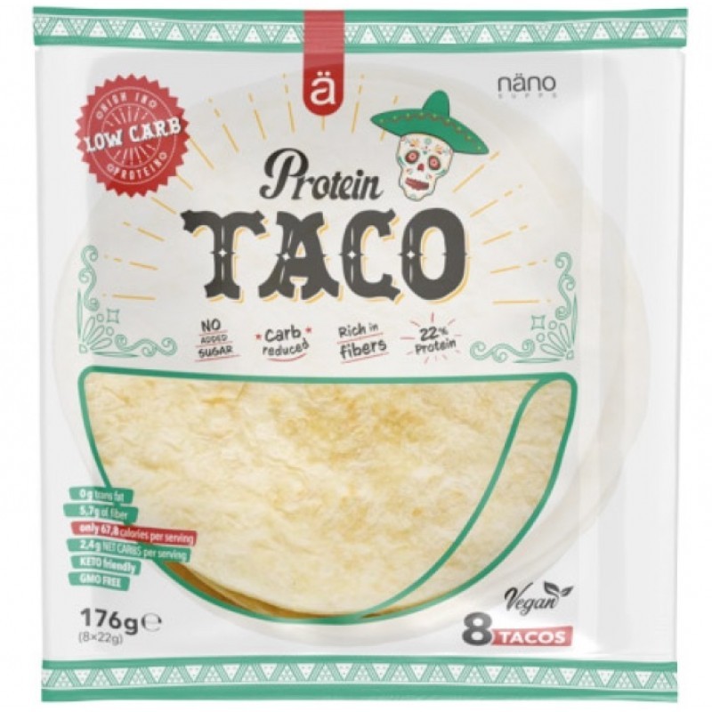 Nanosupps Protein TACO - Wrap Cu Proteine ​​Din Tortilla