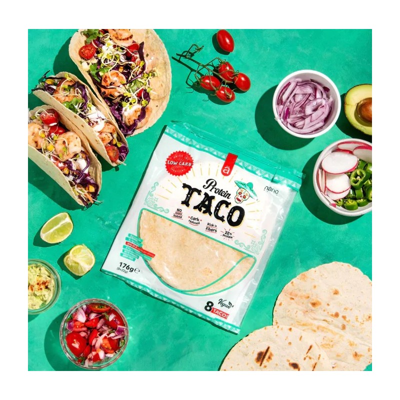 Nanosupps Protein TACO - Wrap Cu Proteine ​​Din Tortilla
